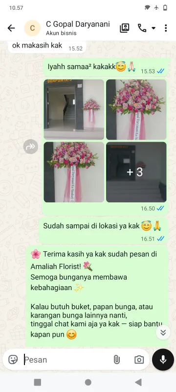 Pengiriman Karangan Bunga Kemiri