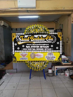 Papan Bunga di Kemiri
