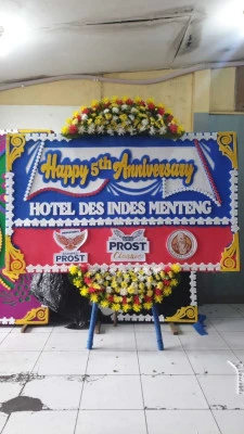 Papan Bunga di Kemiri