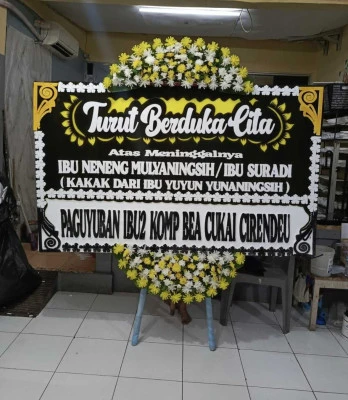 Papan Bunga di Kemiri