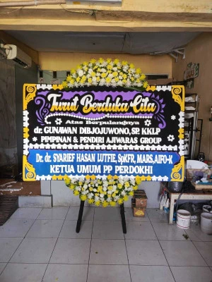 Papan Bunga di Kemiri